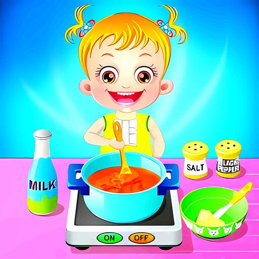Baby Hazel Kitchen Time